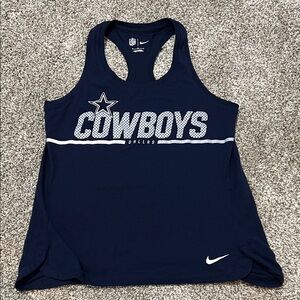 Nike Cowboys Navy Blue Tank Top